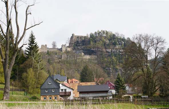 die Burg Oybin