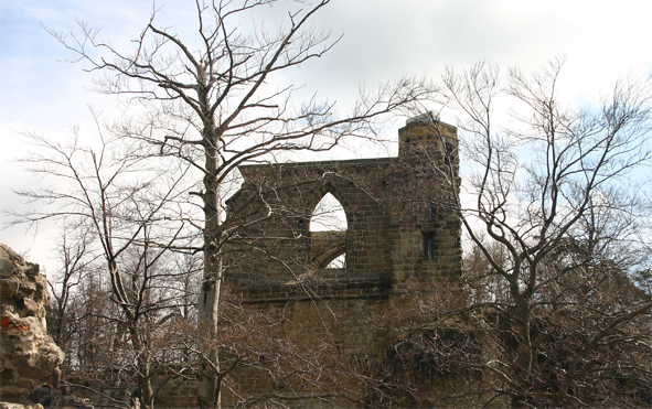 die Burg Oybin