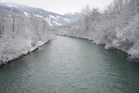 Die Ziller im Winter 2018
