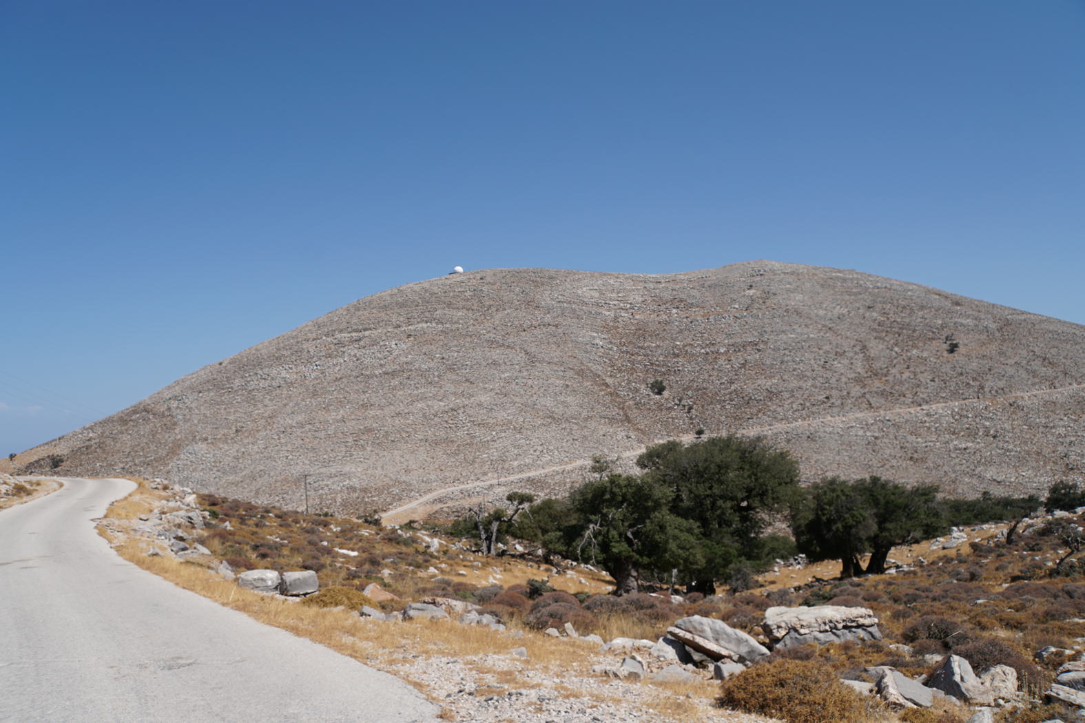 auf dem höchsten Berg Rhodos - der Attavyros