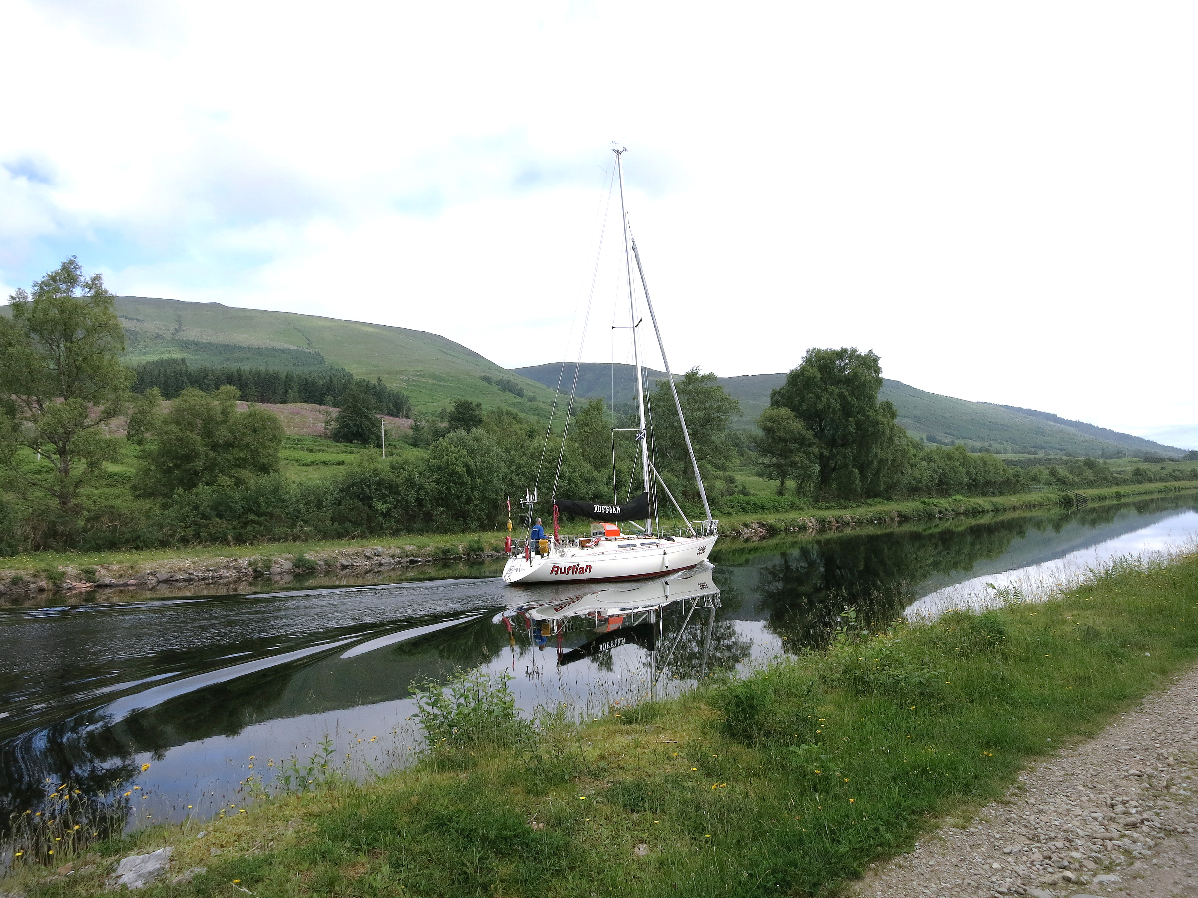 Wandern am Kanal