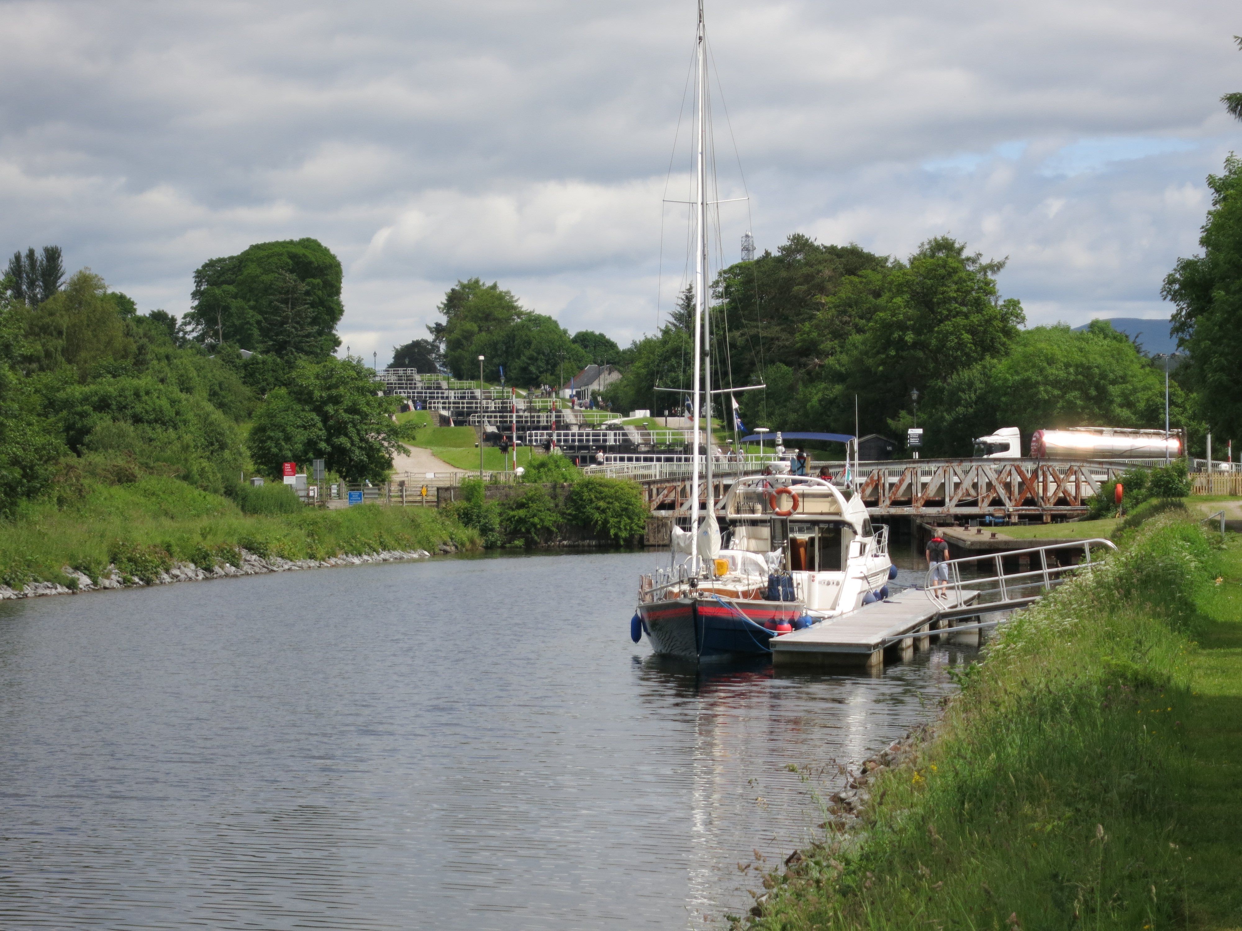 Schleusen vor Fort Williams