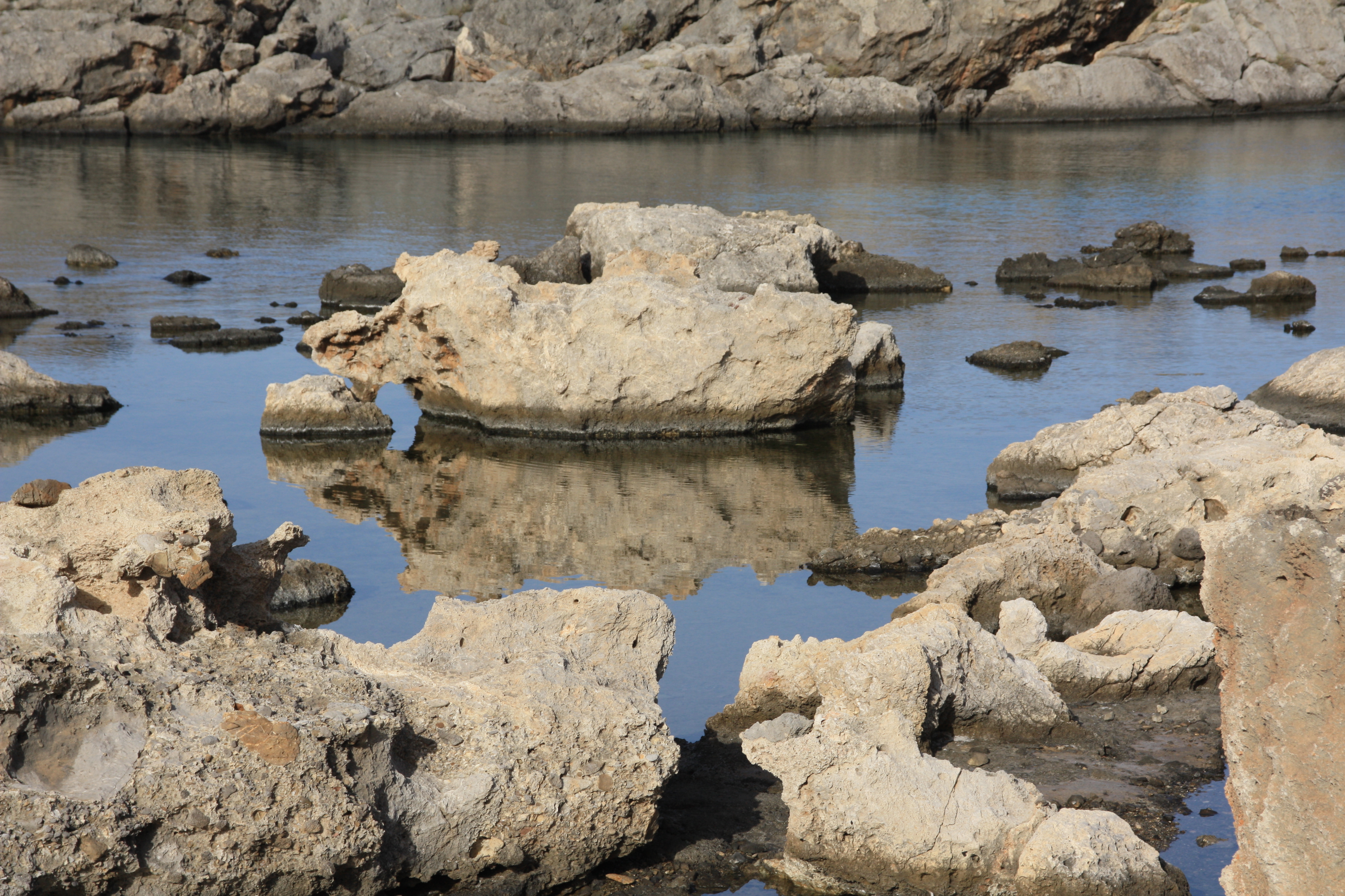 Steine im Meer