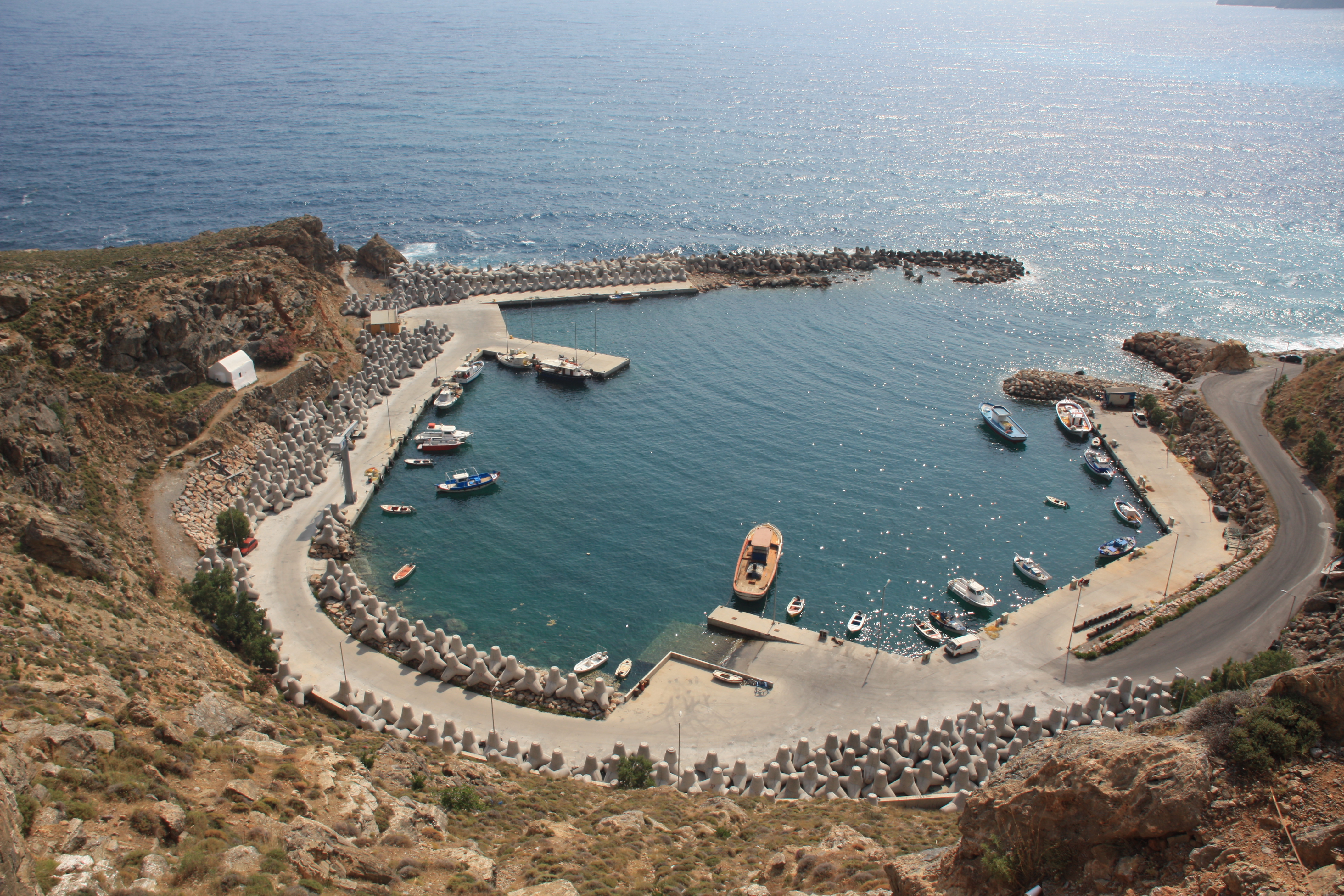Hafen von Chora Sfakion