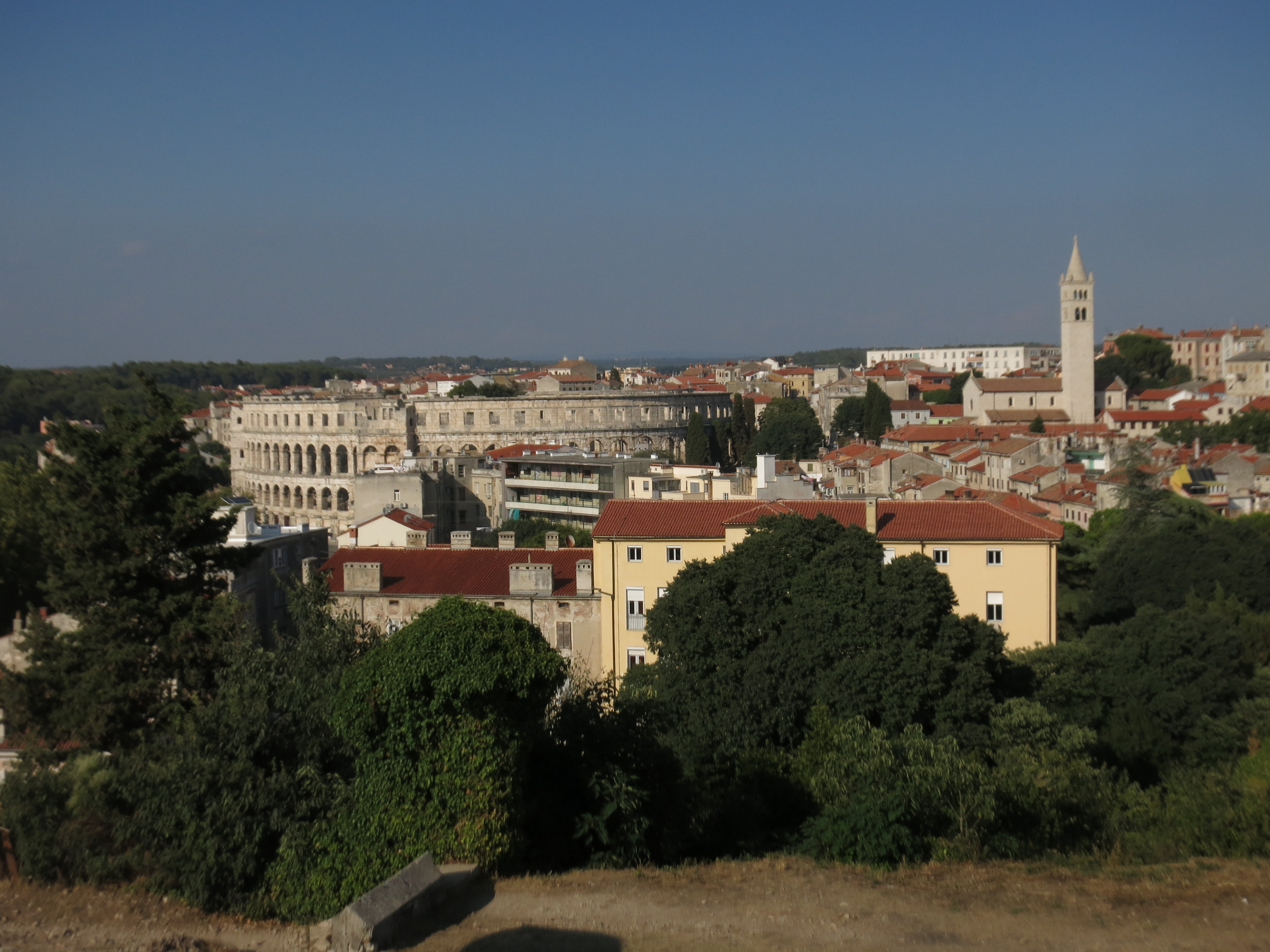 beeindruckend: das Colosseum in Pula