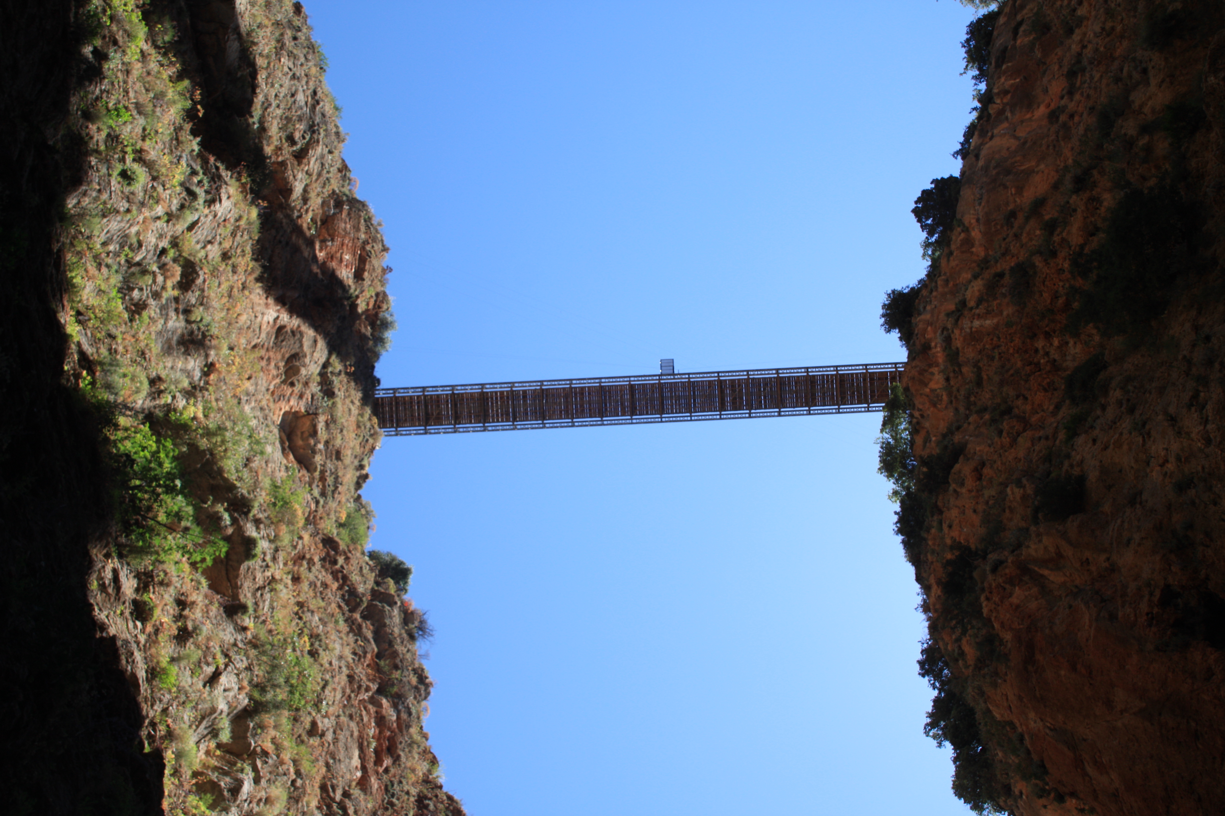 Brücke über die Aradena-Schlucht
