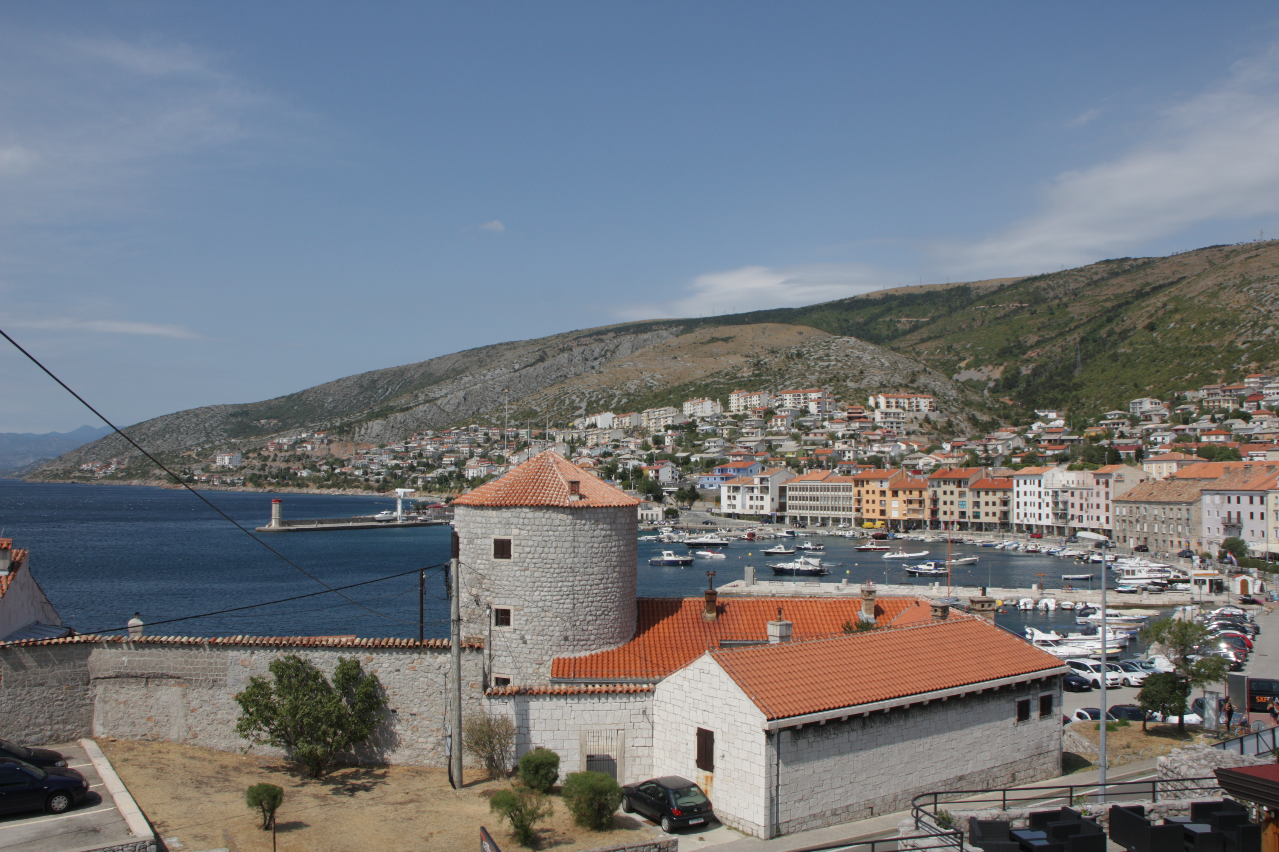 Blick von der Burg von Senj