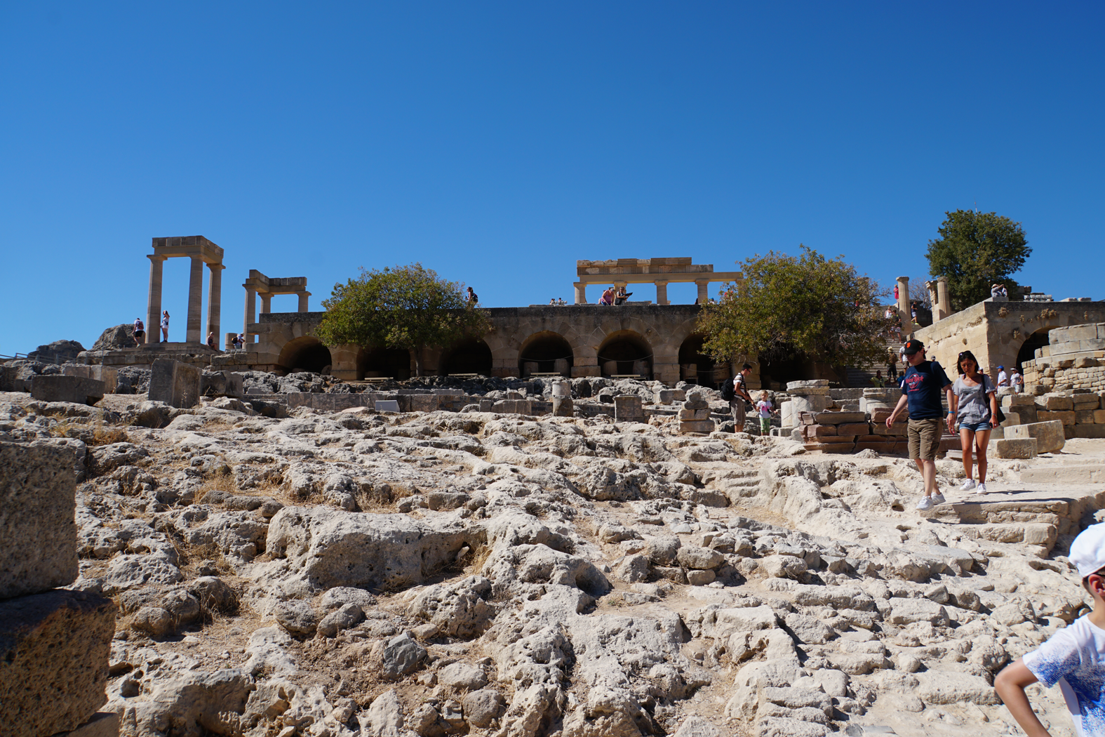 Akropolis in Lindos