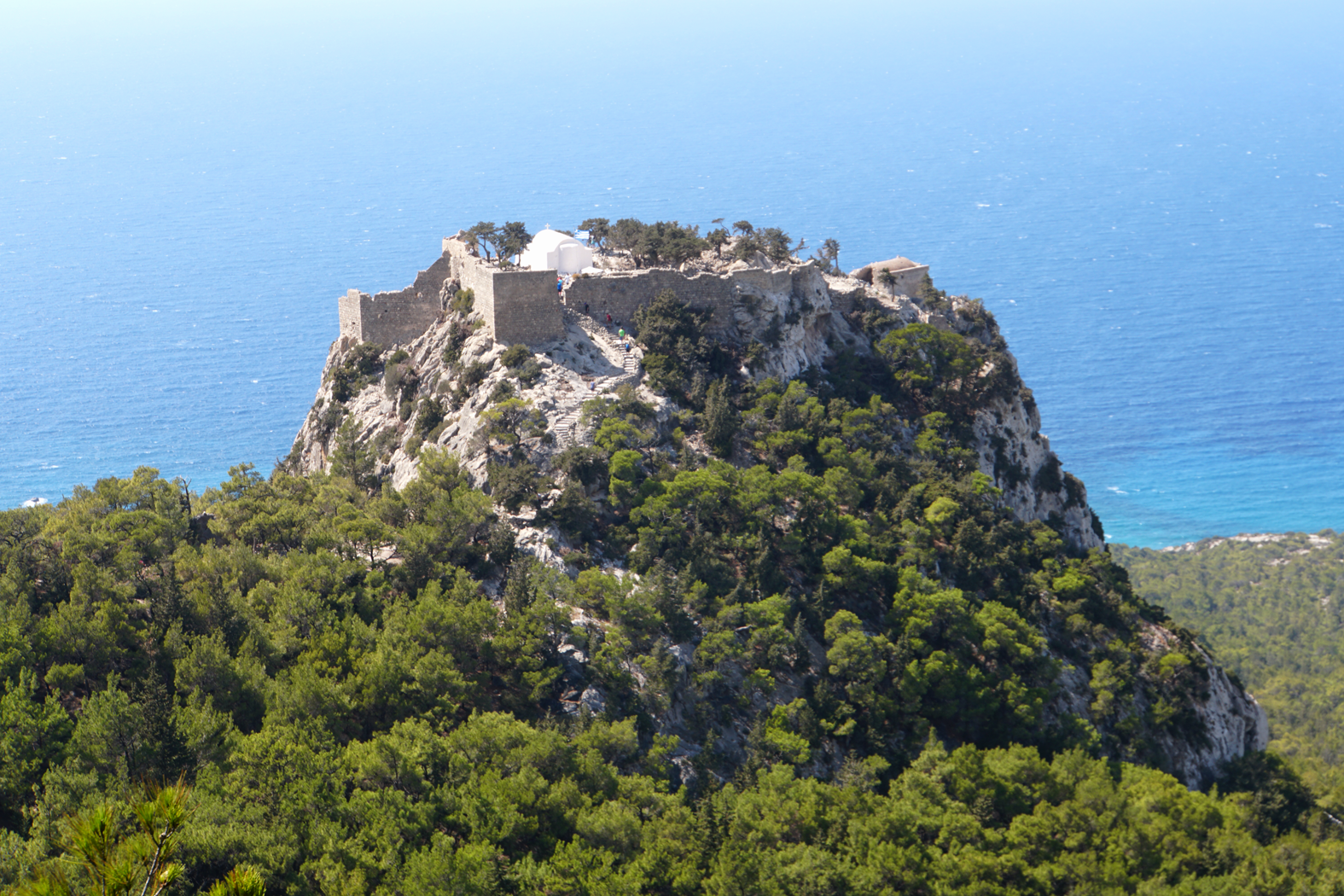 die Festung in Monolithos