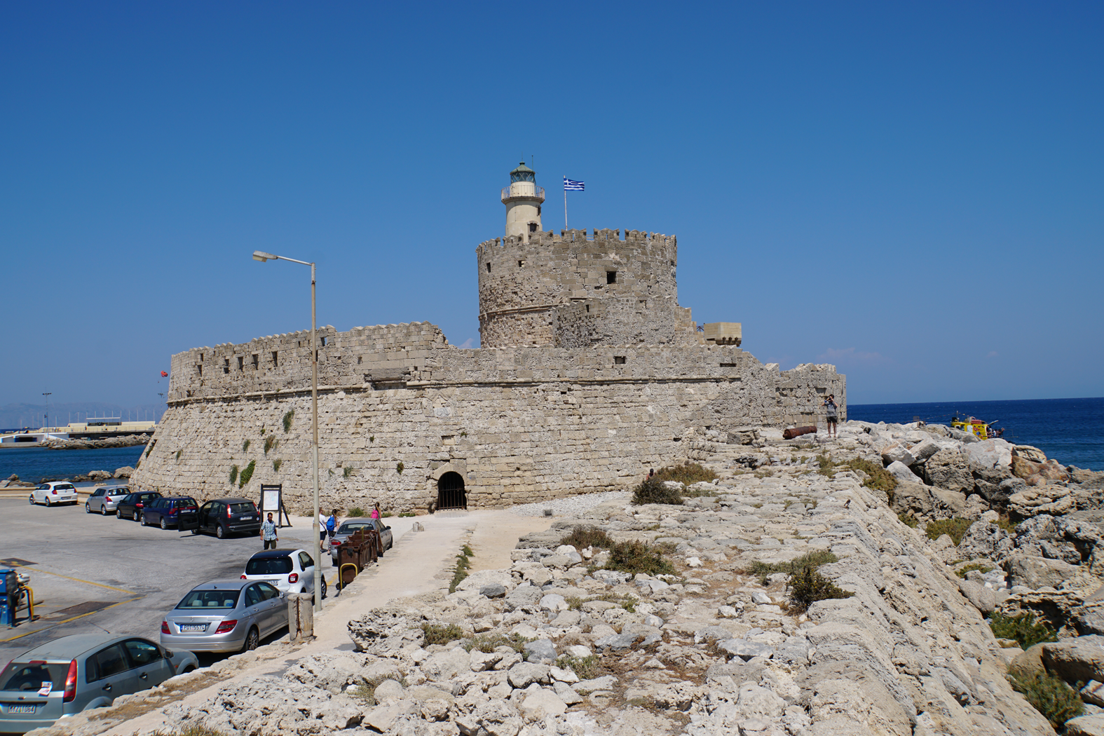 Hafen in Rhodos-Stadt
