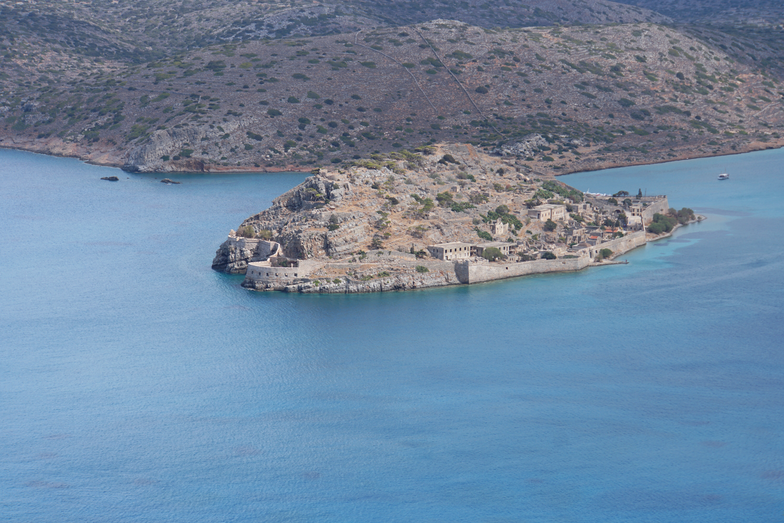 Blick auf Spinalonga