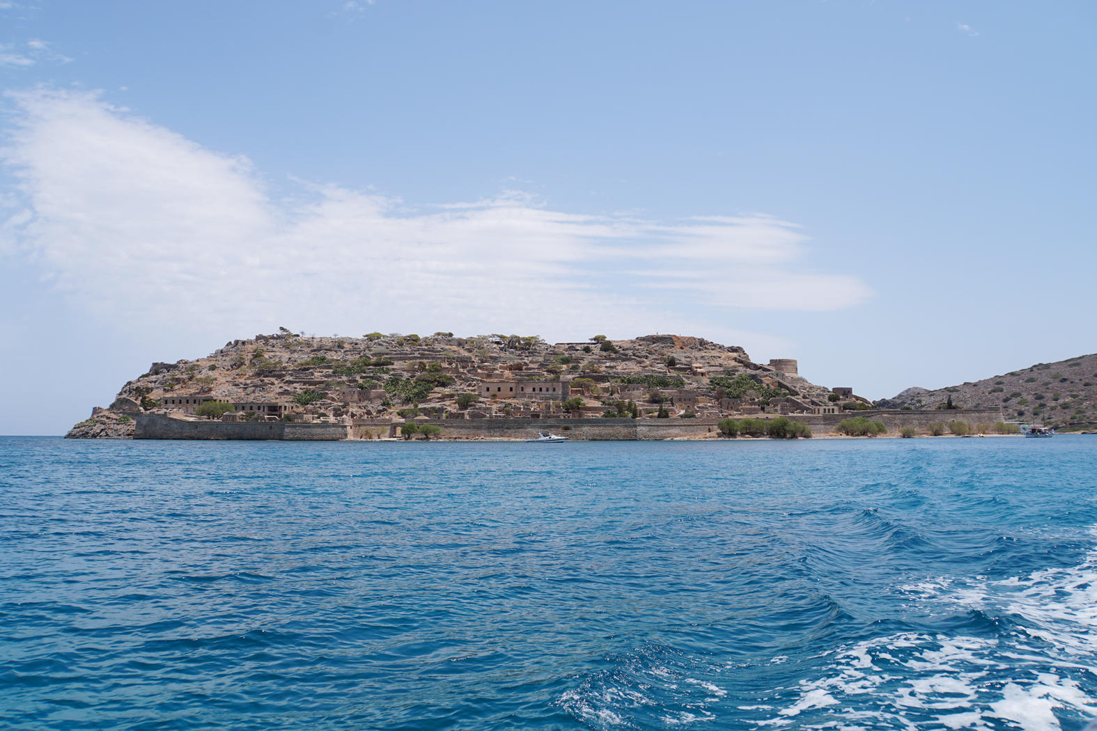 Blick auf Spinalonga