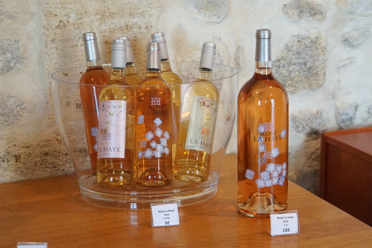 Weine im Château La Haye