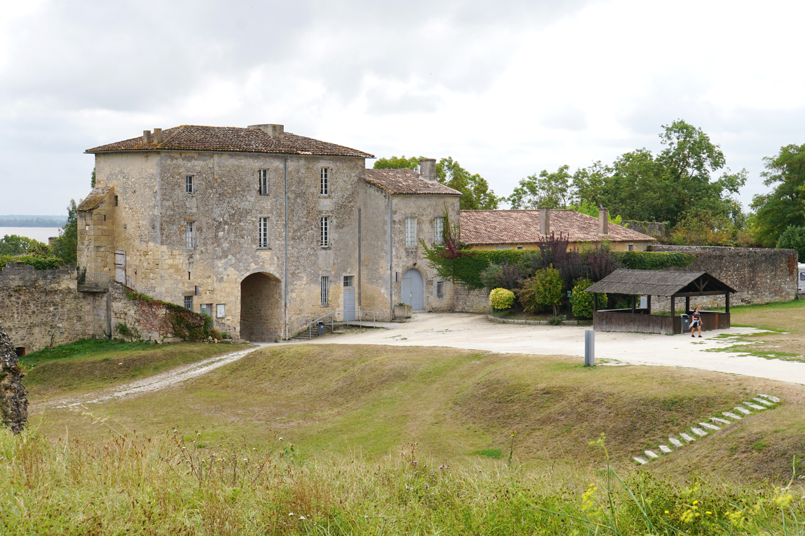 auf der Burg von Blaye