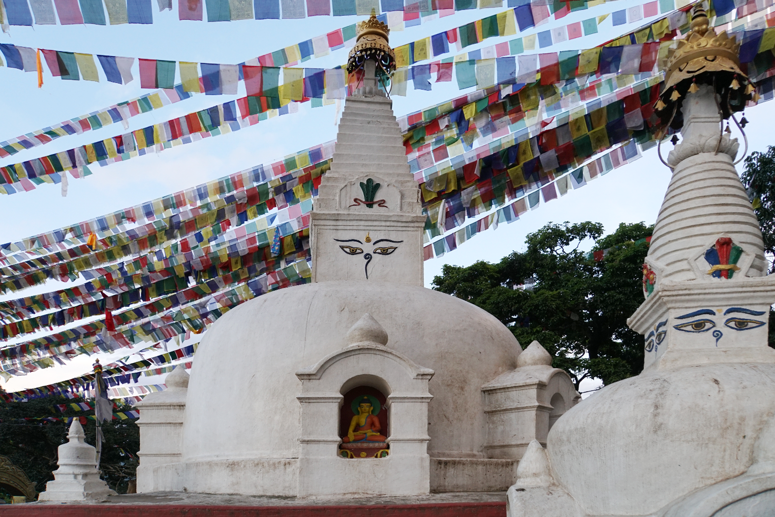 Tempelanlage bei der Swayambhunath-Stupa