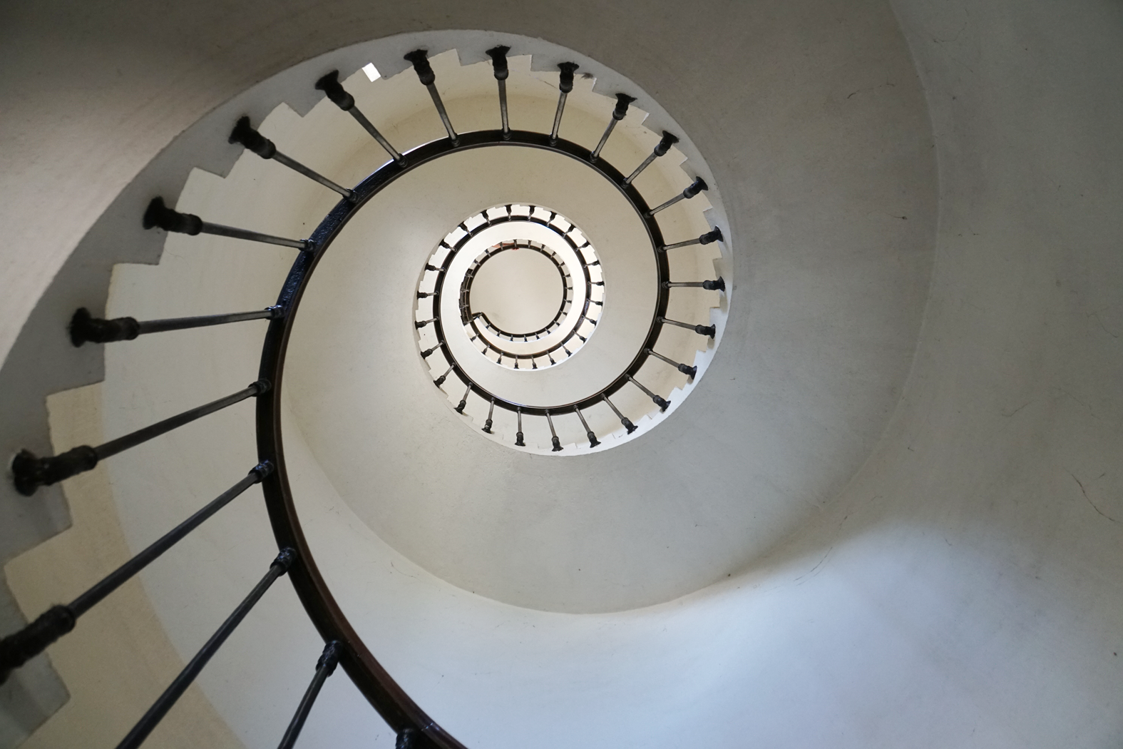 Treppe des Leuchtturms von Grave