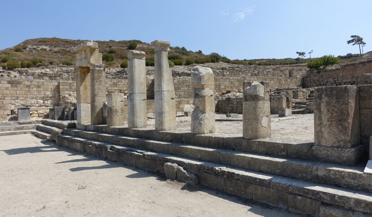 Lindos Tempel der Athena
