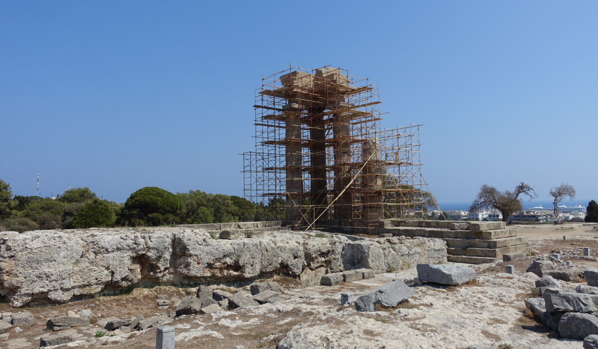 Akropolis von Rhodos Stadt