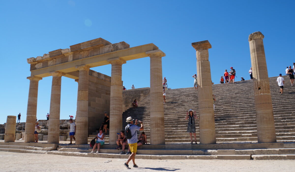 Lindos Tempel der Athena