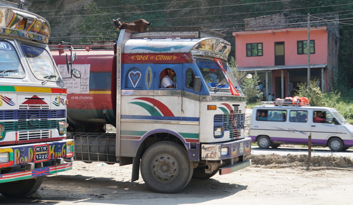 auf den Weg nach Pokhara