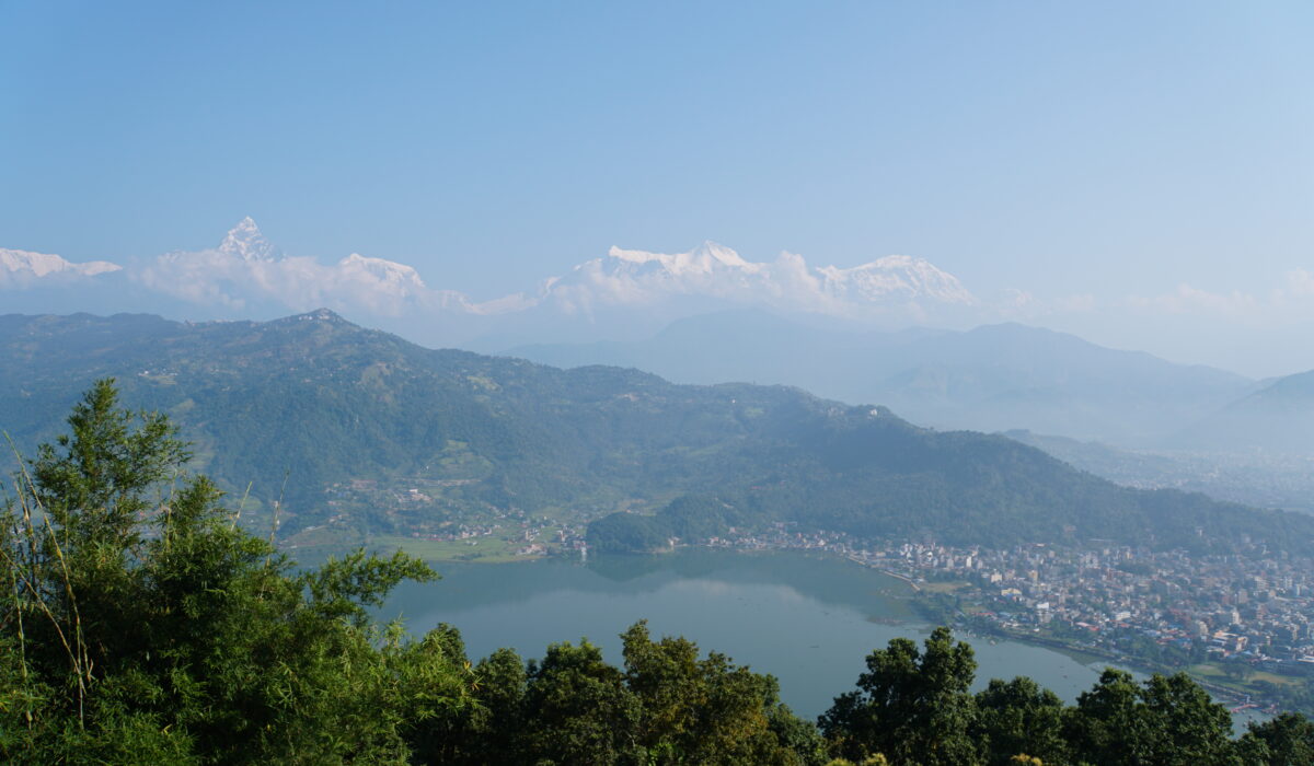 Blick auf den Phewa See