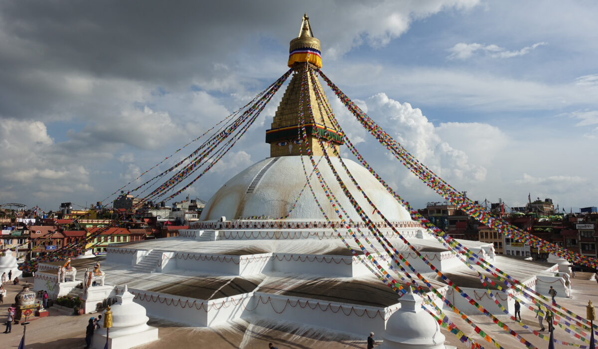 Bodnath Stupa - die größte Stupa der Welt