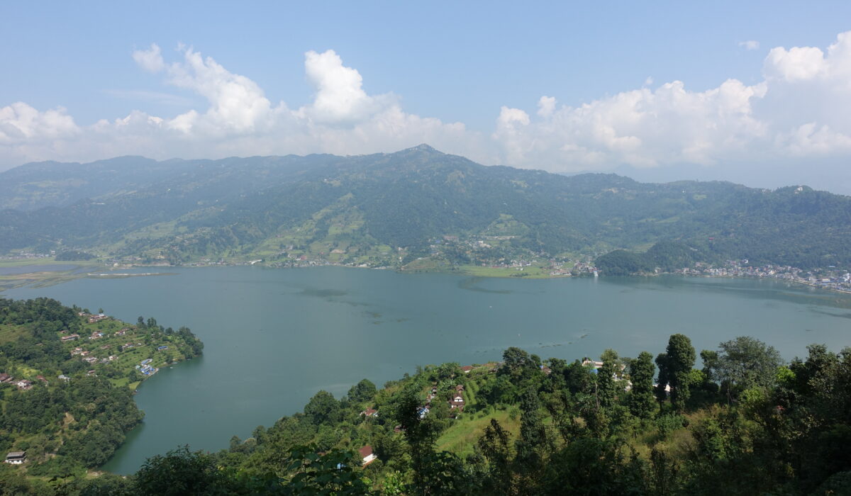 Blick auf den Phewa See