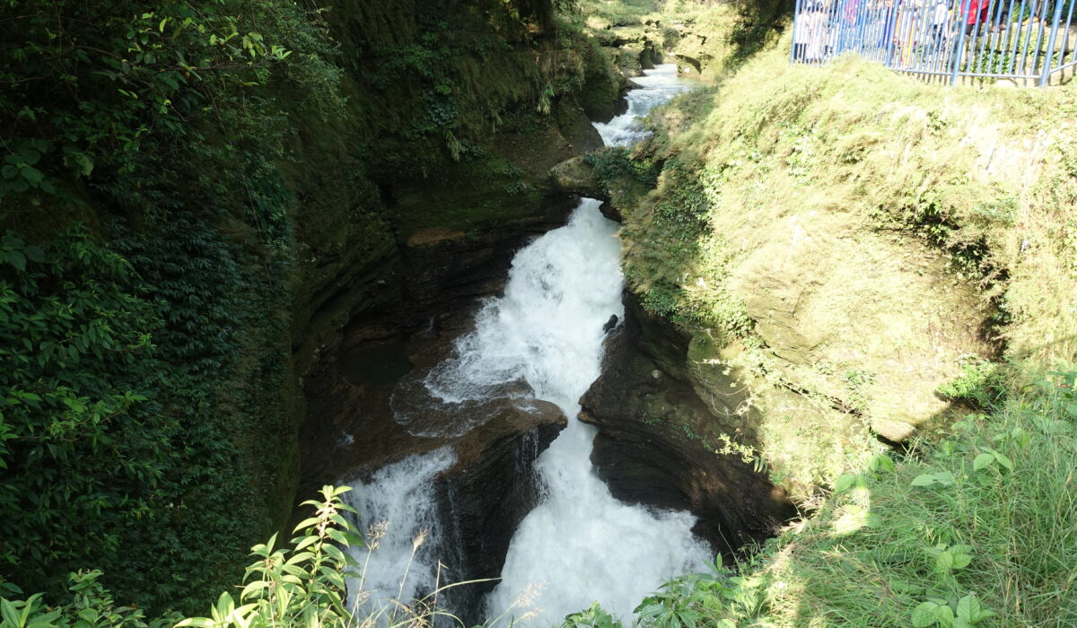 bei den Wasserfall
