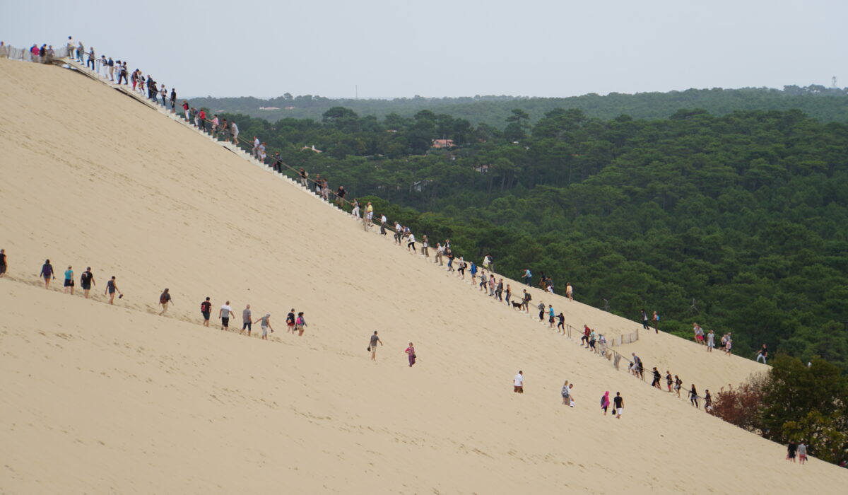auf der Dune du Pilat