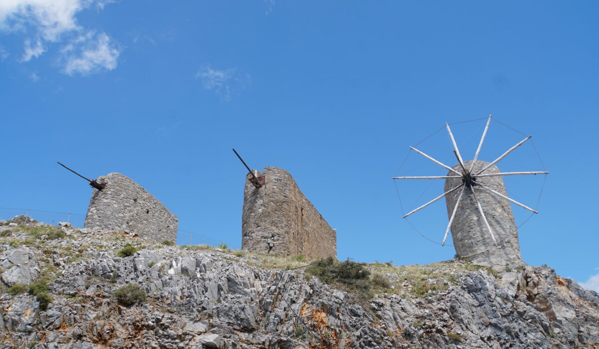 auf den Weg zur Lasithi Hochebene