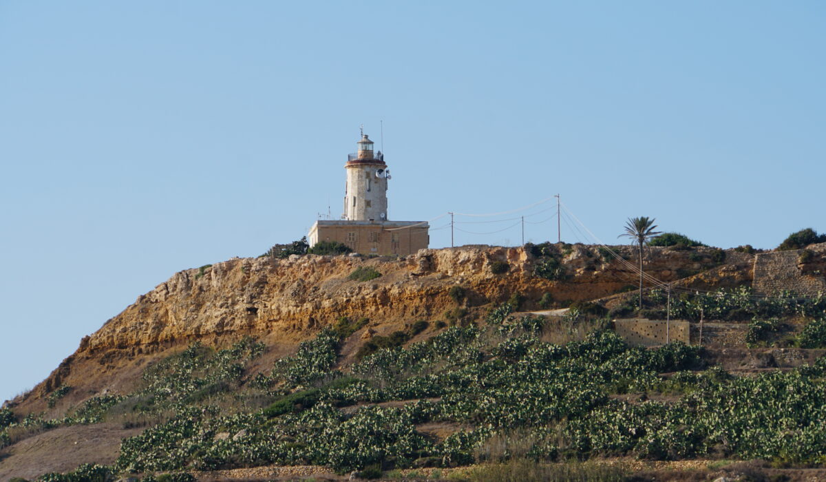 Giordan Lighthouse in Sichtweite unseres Ferienhauses