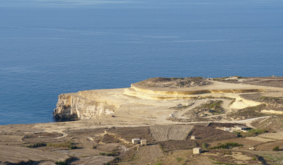 Blick vom Leuchtturm-Hügel