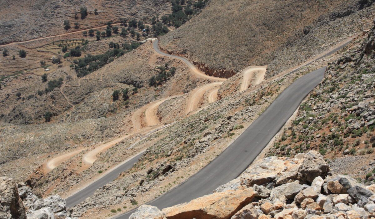 Wanderweg nach Loutro