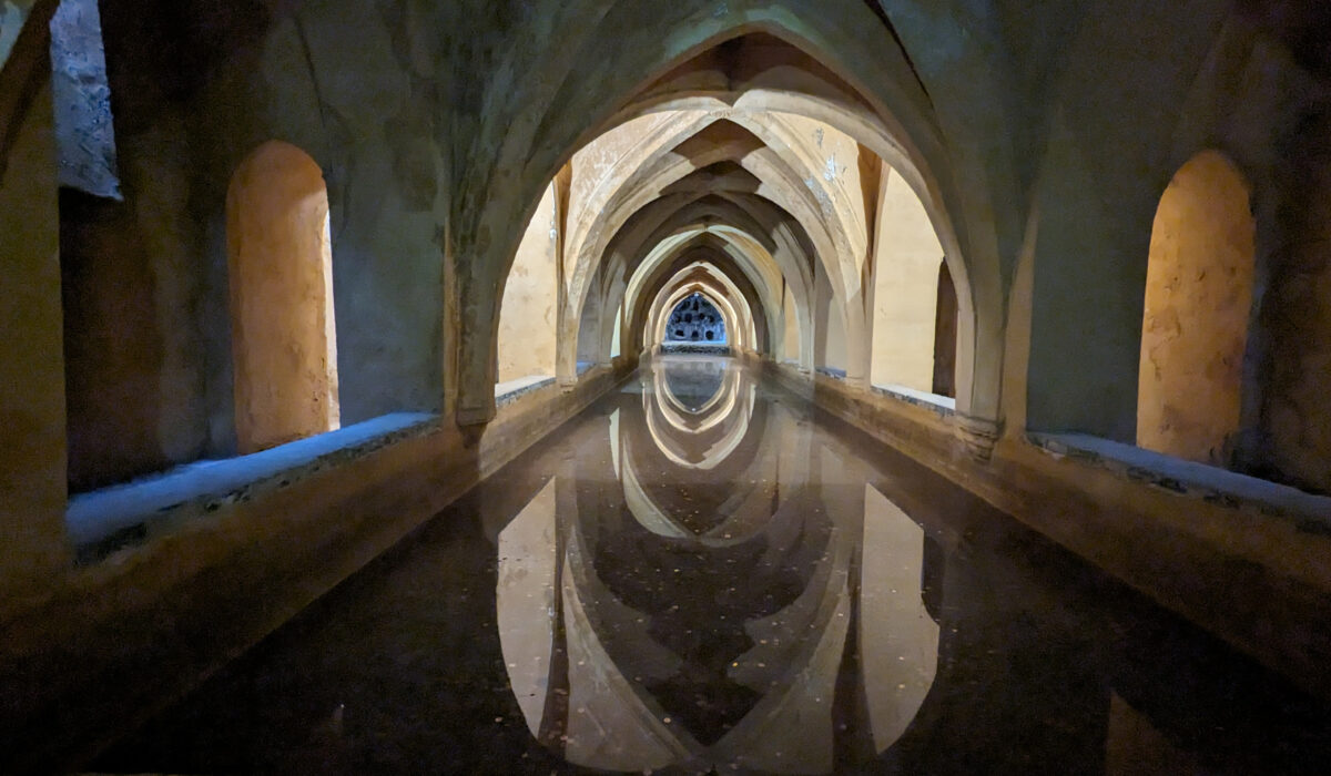 Alcázar von Sevilla: das Bad der Königin